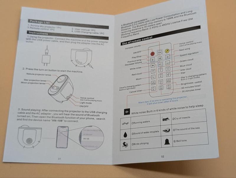 Aurora Borealis Star Projector by HOMEESE™