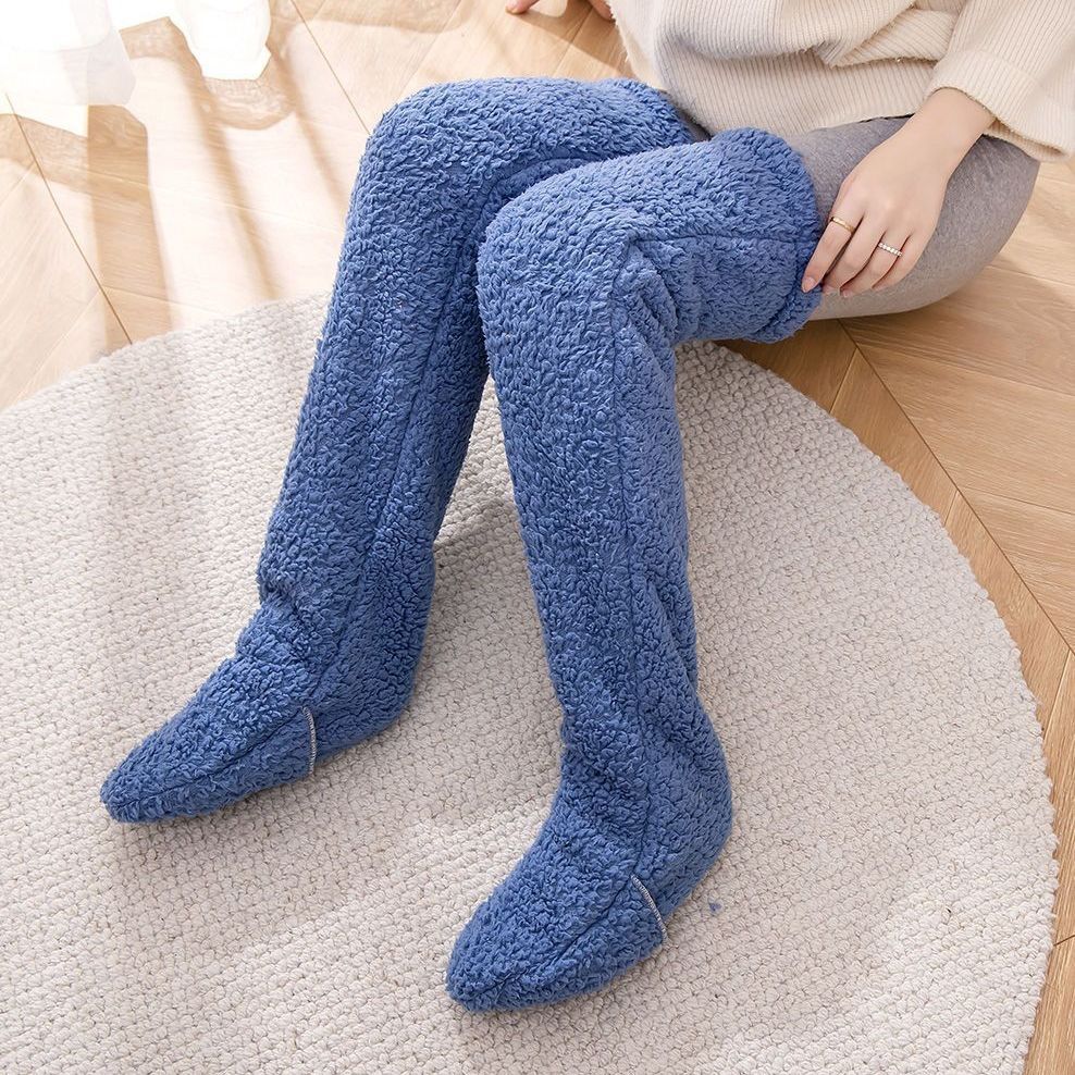 Warm Over-Knee Fuzzy Socks by HOMEESE™