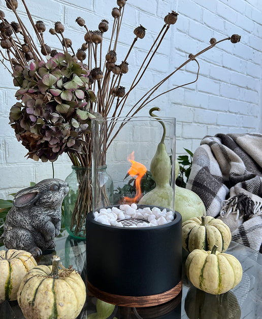 Portable Glass Alcohol Fireplace Lamp by HOMEESE™