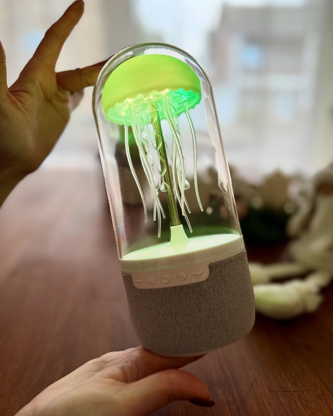 Jellyfish Lamp with Bluetooth Speaker and LED Lights by HOMEESE™