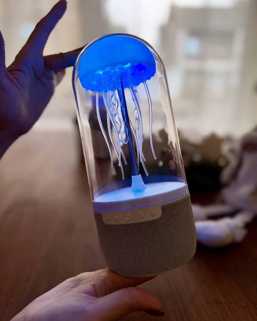 Jellyfish Lamp with Bluetooth Speaker and LED Lights by HOMEESE™